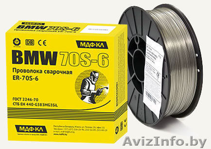 Сварочная омедненная проволока BMW 0.8 для полуавтомата. - Изображение #1, Объявление #1437895