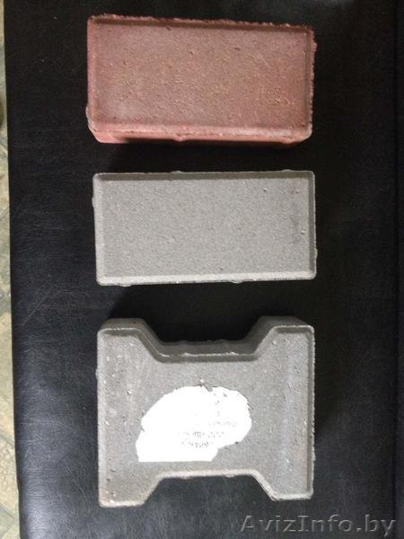 тротуарная плитка разной формы и цветов, бордюрный камень разных цветов - Изображение #1, Объявление #1513428