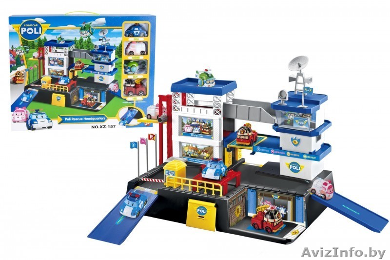 Штаб спасателей Робокар мега-трек с парковкой - Изображение #1, Объявление #1513518
