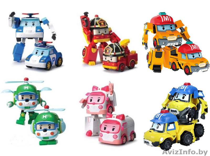 6 игрушек Робокар поли со скидкой - Изображение #1, Объявление #1513566