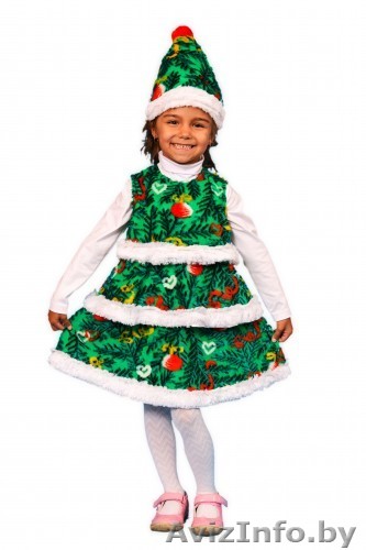Карнавальный костюм "Елочка"для девочки напрокат, в аренду - Изображение #1, Объявление #1525673