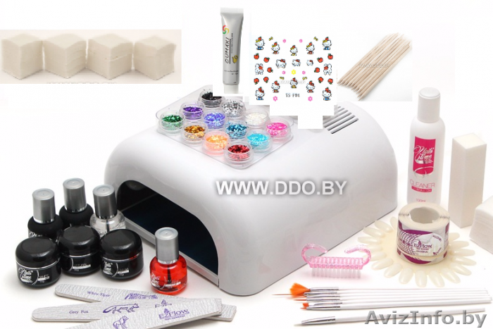 Наборы для наращивания ногтей гелем - Изображение #1, Объявление #1522276