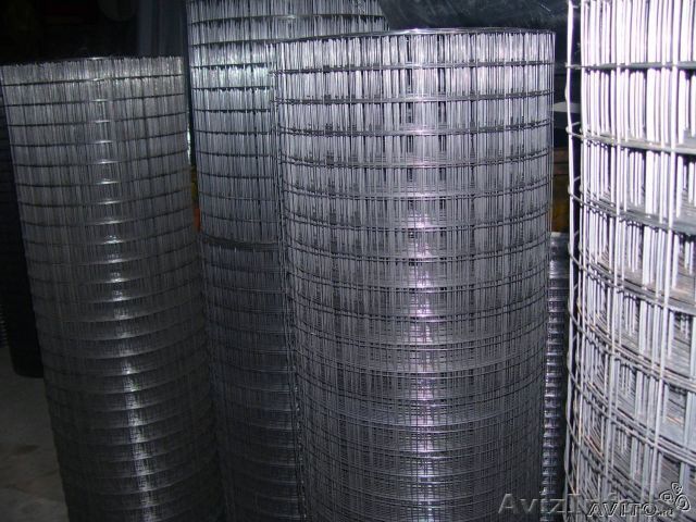 Сетка сварная оцинкованная 25х25х1,6 в рулонах размером 1х25 метров - Изображение #1, Объявление #1529360