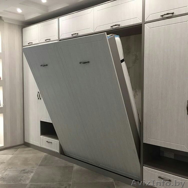 Шкаф-кровать вертикальная (двуспальная). Даже застилать не нужно! - Изображение #1, Объявление #1530071