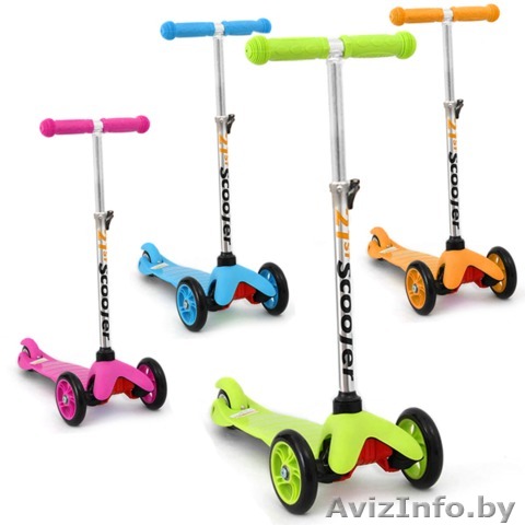 Самокаты трехколесные mini и maxi для детей - Изображение #1, Объявление #1535715