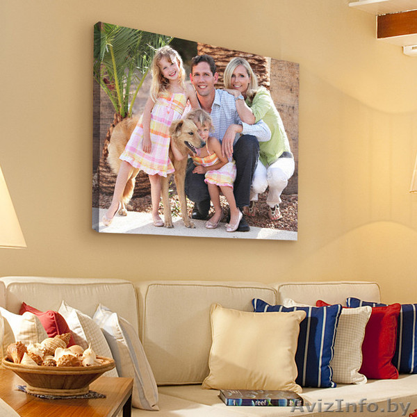 Печать фотографий на холстах. Семейные картины - Изображение #1, Объявление #1539715