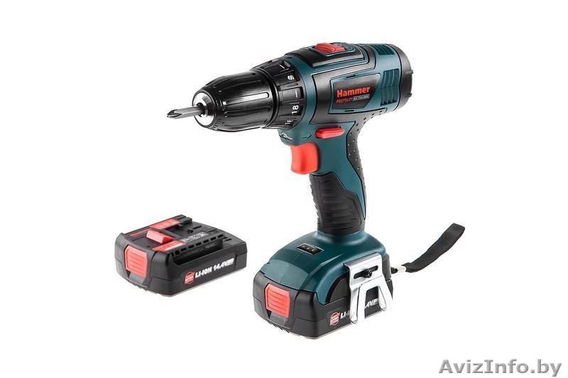 Дрель аккумуляторная HAMMER ACD145Li 2.0 PREMIUM Минск - Изображение #1, Объявление #1539753