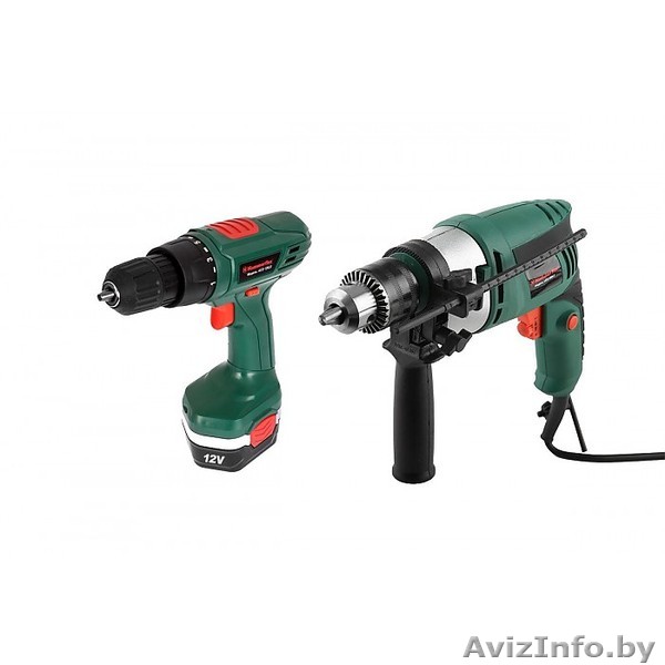 Набор: Дрель аккумуляторная HAMMER Flex ACD120LE + Дрель ударная Hammer Flex UDD500LE Минск - Изображение #1, Объявление #1539770