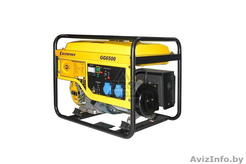Бензиновый Генератор CHAMPION GG6500 Mинск - Изображение #1, Объявление #1541885