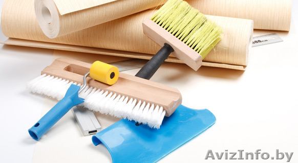 Оклейка обоями стен,потолков.Подготовительные работы.Гарантия качества - Изображение #1, Объявление #1538896