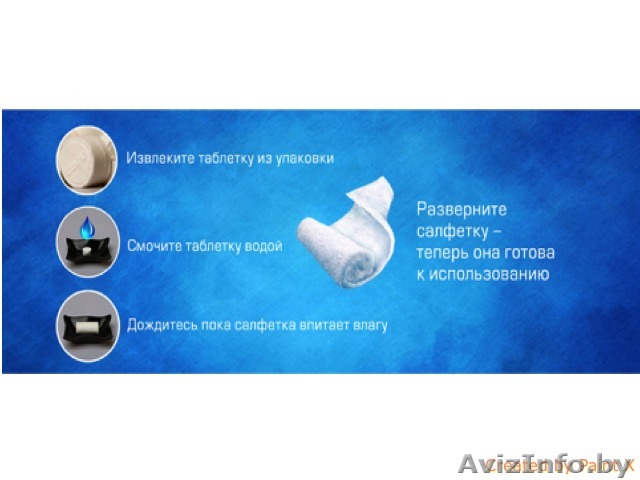 НОВИНКА в сфере услуг! Прессованные салфетки! - Изображение #1, Объявление #1549197