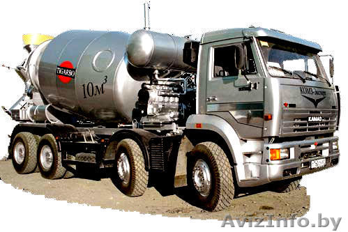 Доставка бетона. Миксер, транспортерная лента, автобетононасос - Изображение #1, Объявление #1550230
