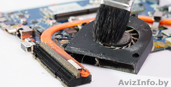 Чистка ноутбука от пыли с заменой термопасты и терморезинок в Минске! - Изображение #1, Объявление #1559076