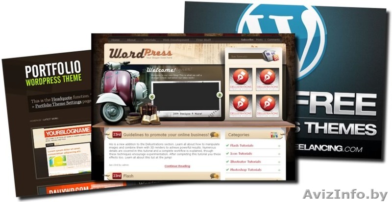 Создание сайта на CMS WordPress - Изображение #1, Объявление #1559556