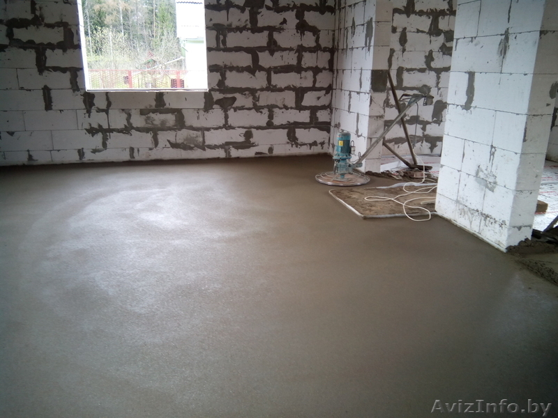 Бетонные полы. Стяжка пола - Изображение #1, Объявление #1562214