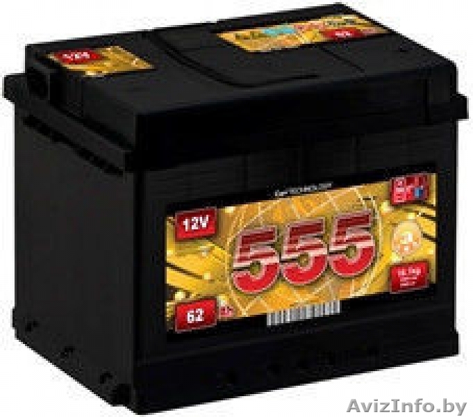 Аккумулятор 555 (140 А/ч), 760А (+ -) - Изображение #1, Объявление #1569309