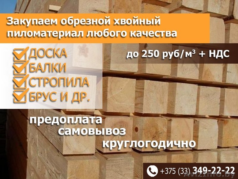 Закупаем пиломатериал хвойных пород. Дорого - Изображение #1, Объявление #1568157