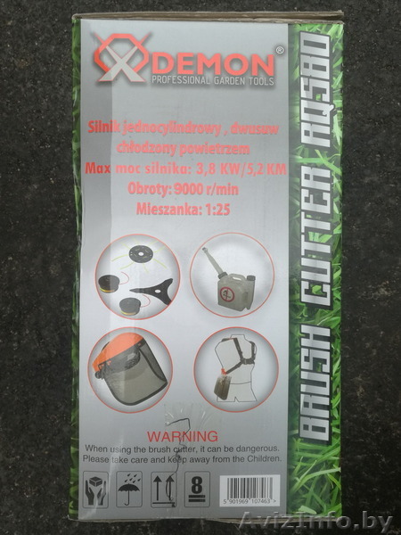 Бензокоса триммер кусторез Demon RQ580 3.8 кВт. Оригинал - Изображение #1, Объявление #917986