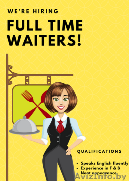 Официантки в рестораны 5* в страны Ближнего Востока - Изображение #1, Объявление #1577771