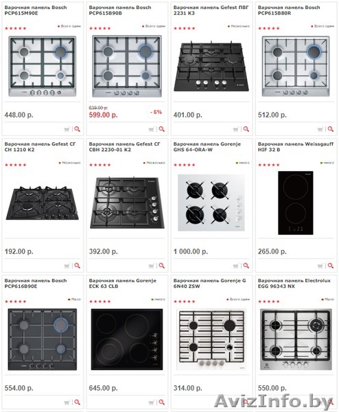 Варочные панели по выгодным ценам - Изображение #1, Объявление #1588075