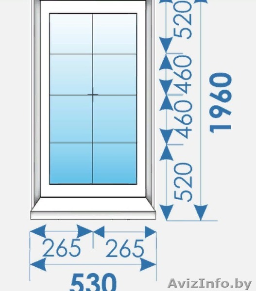 Новые Окна Пвх распродажа дешево профиль Kbe 70-2 - Изображение #1, Объявление #1591248