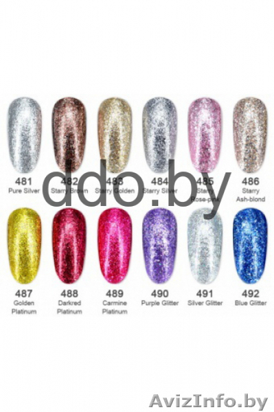 Гель-лак (шеллак) Canni Platinum 7,3 мл - Изображение #1, Объявление #1597305