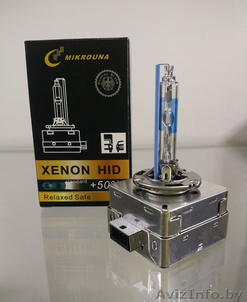 Штатные лампы D1S, D2S, D2R Mikrouna (стекло Philips) - Изображение #1, Объявление #1601189