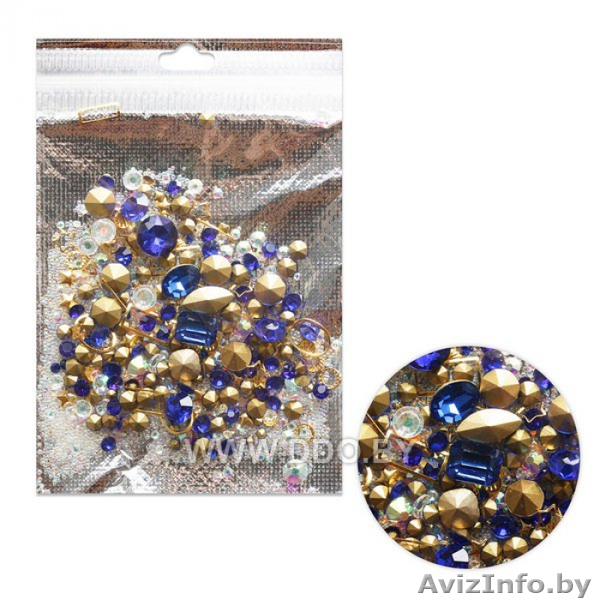 Стразы и металлические фигурки для дизайна разноразмерные - Изображение #1, Объявление #1601308
