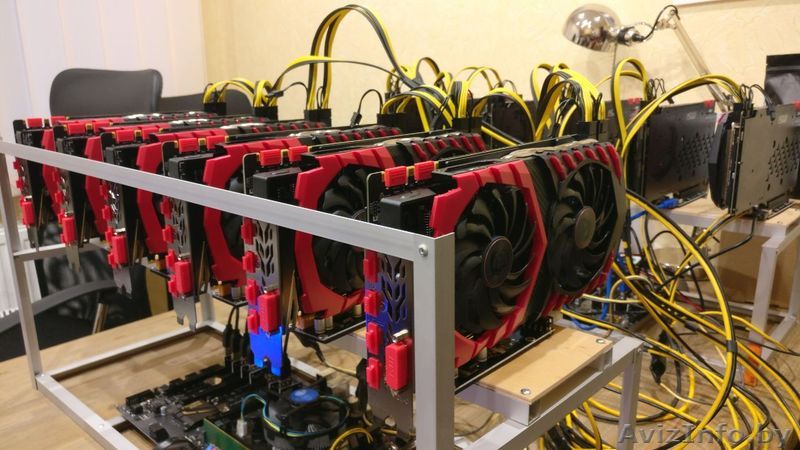 Новая майнинг-ферма на 6 картах GeForce GTX 1080/8GB - Изображение #1, Объявление #1611873