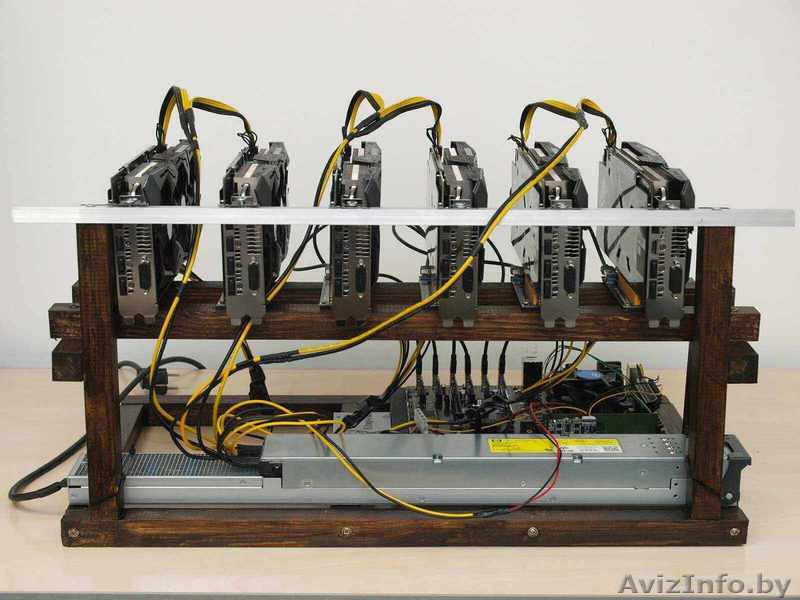Новая майнинг-ферма на 6 картах RADEON RX570/4GB - Изображение #1, Объявление #1611881
