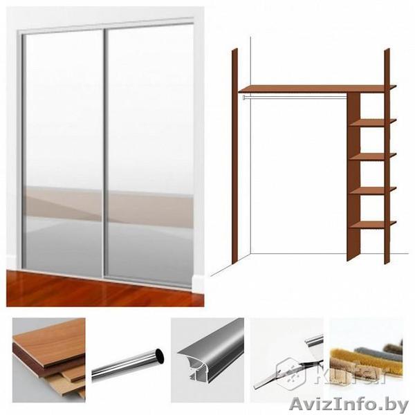 Шкаф-купе под заказ (180см Зеркало+Лакобель) - Изображение #1, Объявление #1619565