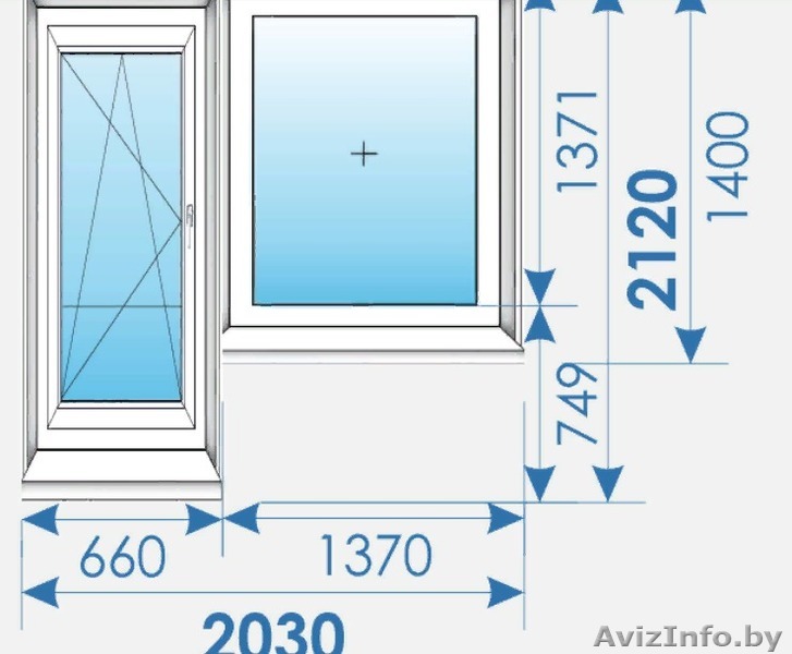 Новые Балконные группы Пвх распродажа дешево профиль Rehau-8 - Изображение #1, Объявление #1631191