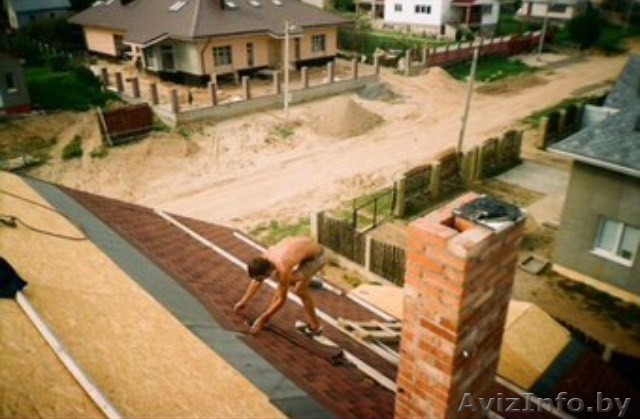 Монтаж битумной черепицы, 10 лет опыта - Изображение #1, Объявление #1631585