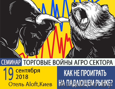 СЕМИНАР Торговые войны агро сектора.  Как не проиграть на падающем рынке? - Изображение #1, Объявление #1631743