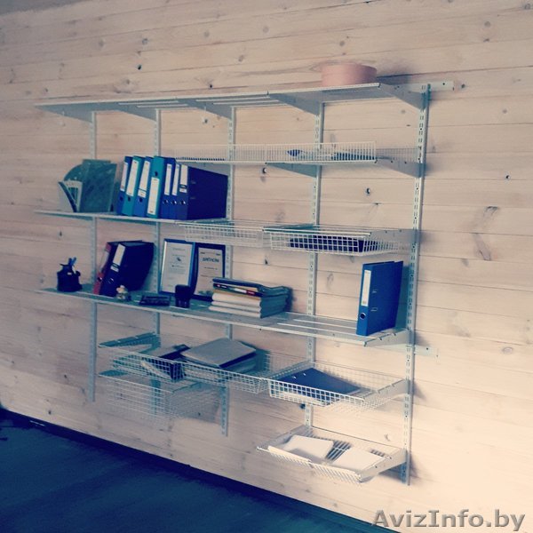 Гардеробные и стеллажные системы хранения для дома - Изображение #1, Объявление #1639126