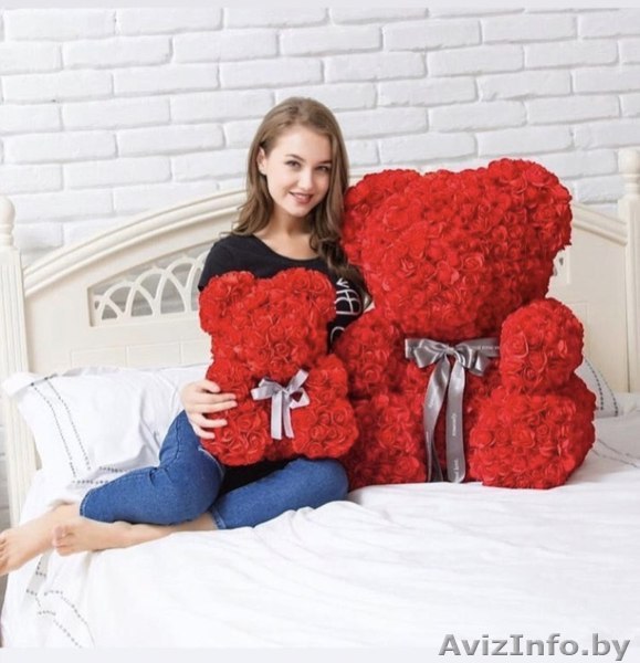 Мишка из роз - Ручнаяя работа - Изображение #1, Объявление #1641191