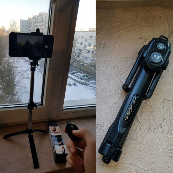 Селфи палка трипод. Bluetooth кнопка. IOS/Android - Изображение #1, Объявление #1645073