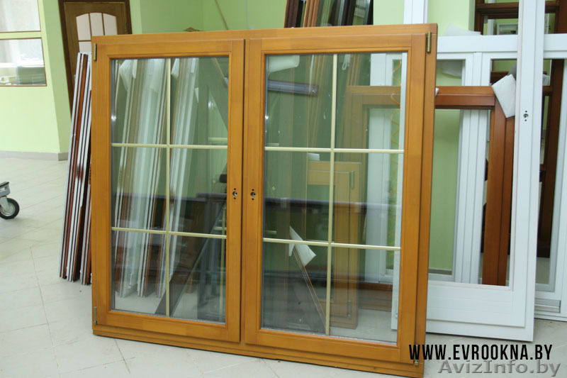 Деревянные окна из сосны, дуба - Изображение #1, Объявление #1643462