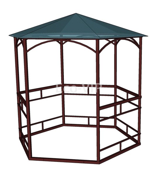 Беседки для дачи из металла под заказ - Изображение #1, Объявление #1605602