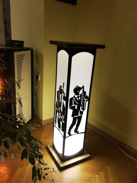 Светильник (музыкант) 1600х400х400 - Изображение #1, Объявление #1655236