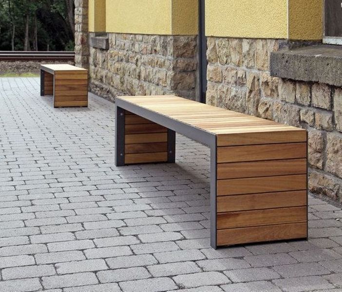 Скамья уличная 2000х450х350 - Изображение #1, Объявление #1655144