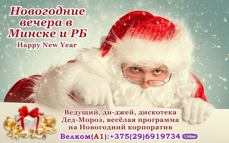 Дед-Мороз и ведущий Минск и РБ - Изображение #1, Объявление #1666752