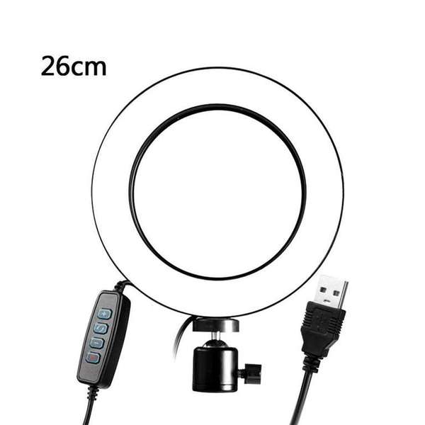 Кольцевая светодиодная лампа LED Ring 26 см    Пульт  ДЕРЖАТЕЛЬ НА ТЕЛЕФОН БЕЗ ШТАТИВА - Изображение #1, Объявление #1668212