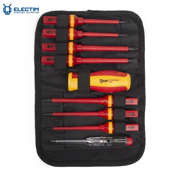 Диэлектрическая отвертка VDE со сменными битами НИО-4408,серия «ПРОФИ» - Изображение #1, Объявление #1676946