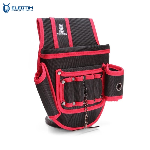 Сумка монтажника С-14 поясная с жесткими стенками, серия "ПРОФИ" (КВТ) - Изображение #1, Объявление #1676995