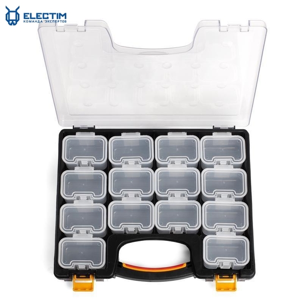 Кейс-органайзер К-02 с 14 сменными модулями, серия «ПРОФИ» - Изображение #1, Объявление #1677049