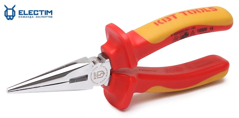 Длинногубцы 160 мм диэлектрические серии ПРОФИ - Изображение #1, Объявление #1677093