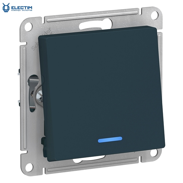 1-кл переключатель с подсветкой, сх.6а, 10АХ, механизам, ИЗУМРУД - Изображение #1, Объявление #1677150