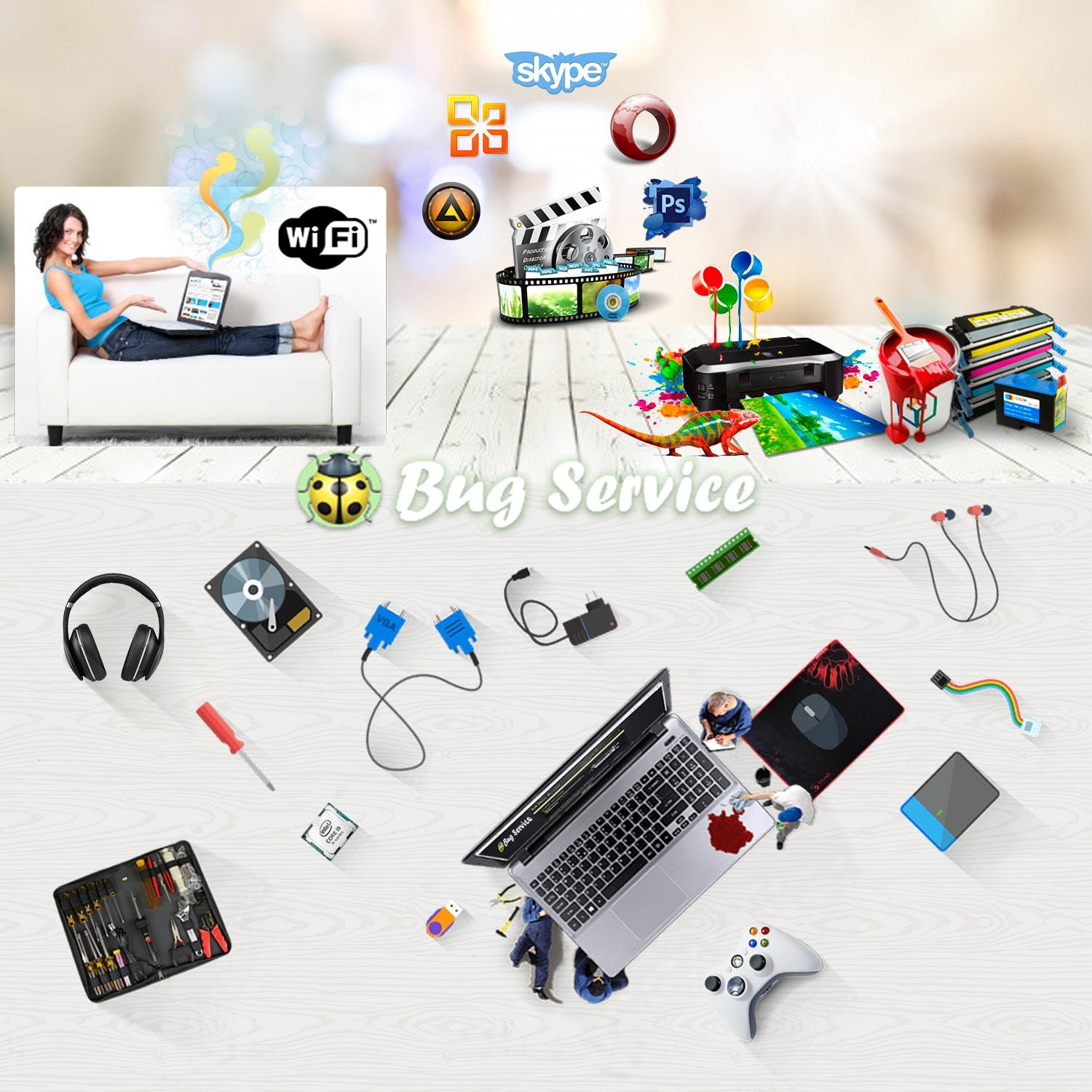 Ремонт компьютеров в Минске. Компьютерные услуги - Изображение #1, Объявление #1687769