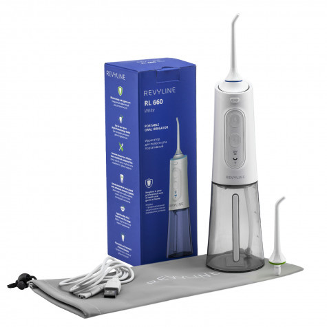 Стильный ирригатор Revyline RL 660 в белом цвете выгодно - Изображение #1, Объявление #1728411